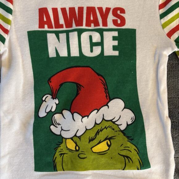 NWT The Grinch Dr. Seuss Set of 2 Pajamas 4 Pieces Total Size 12 Months - Picture 6 of 10